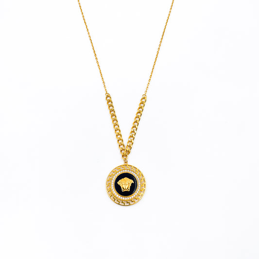 CURB CHAIN VERSACE NECKLACE