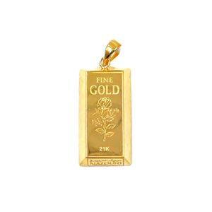 OUNCE PENDANT 21K