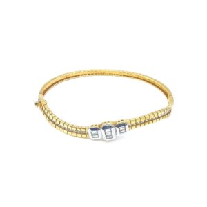 TWISTED TRIO GEM BRACELET