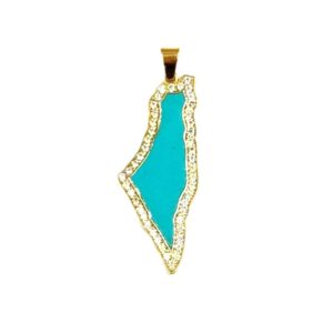 PALESTINE PENDANT 18K