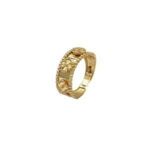 ROBARTO COIN RING 18K