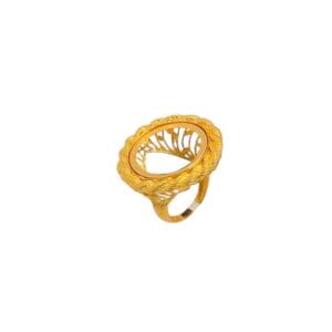 COIN FRAME RING 21K