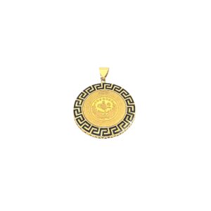 VERSACE COIN PENDANTS 21K