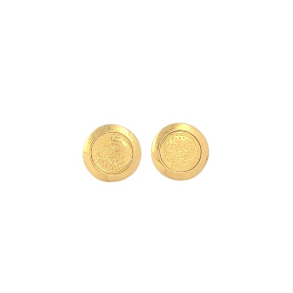 COIN EARRINGS 21K