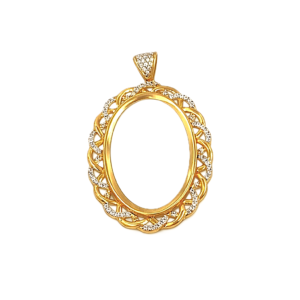 OUNCE FRAME PENDANT 21k
