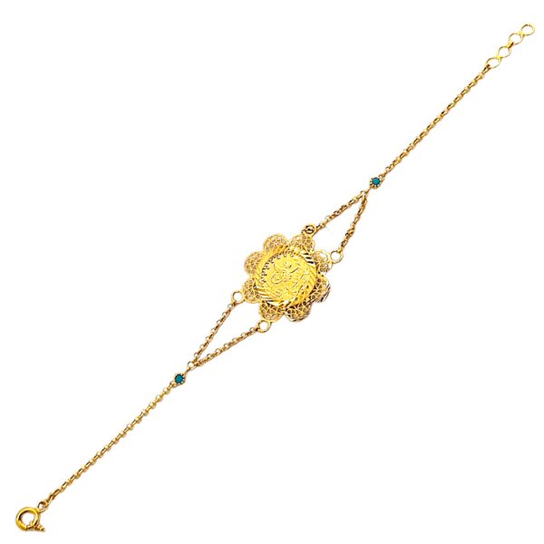 FLOWER BRACELETS 21k