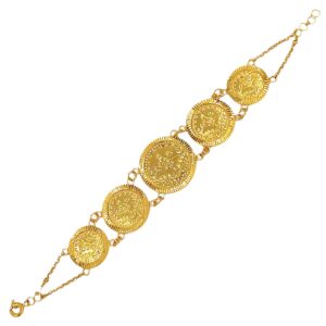 Coins bracelet 21k