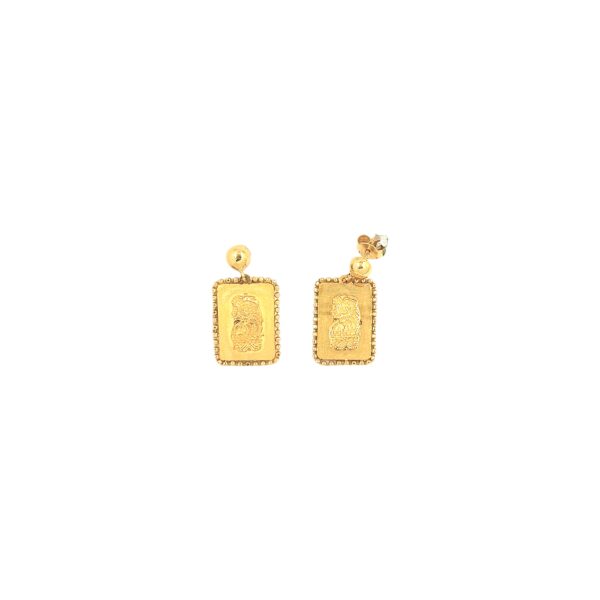 OUNCE EARRINGS 21k