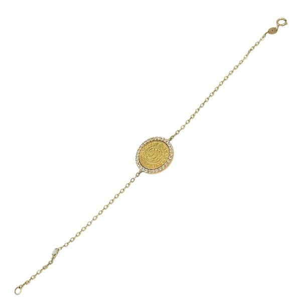 PALESTINE COIN BRACELETS 18k