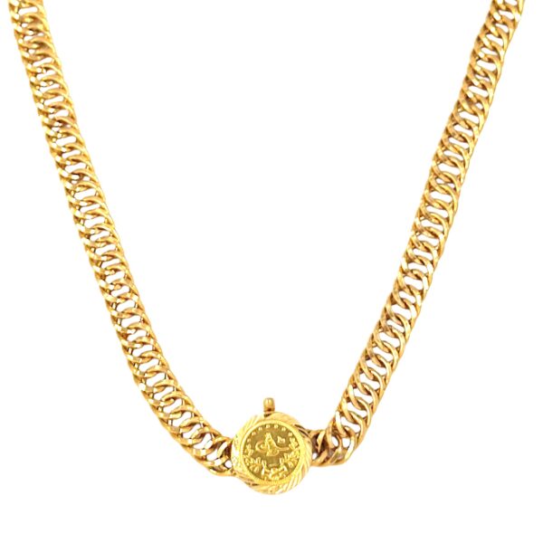 COINS NECKLACE 21k