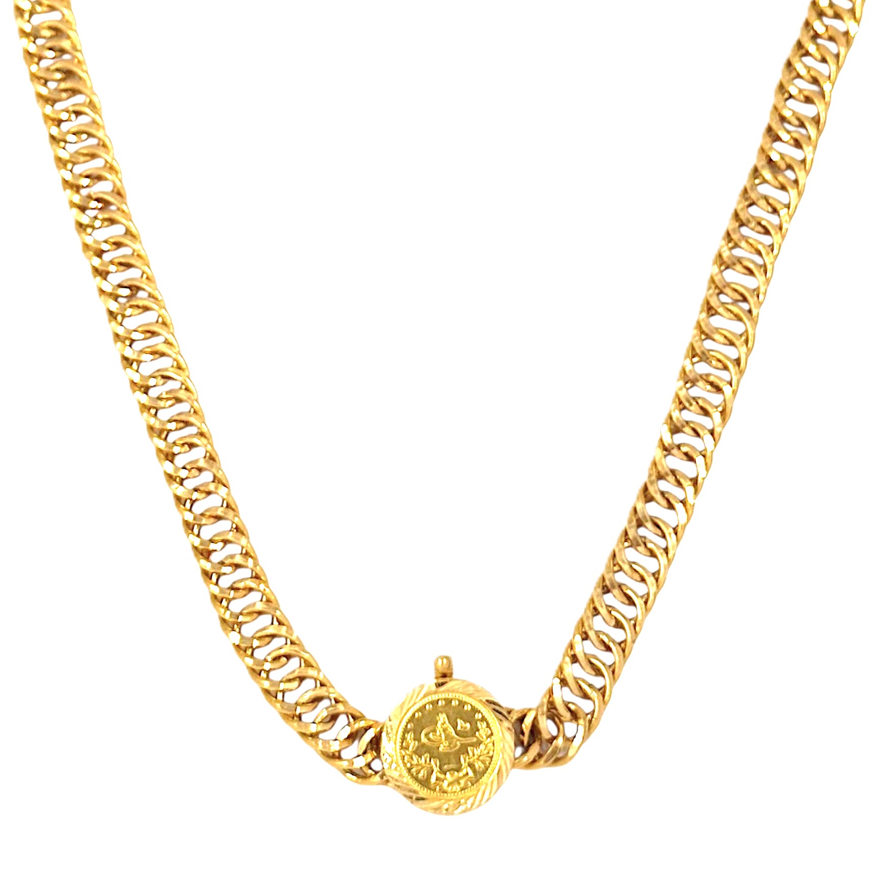 COINS NECKLACE 21k