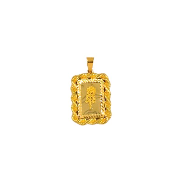 OUNCE PENDENT 21k