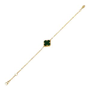 GREEN VAN CLEV BRACELET 21K