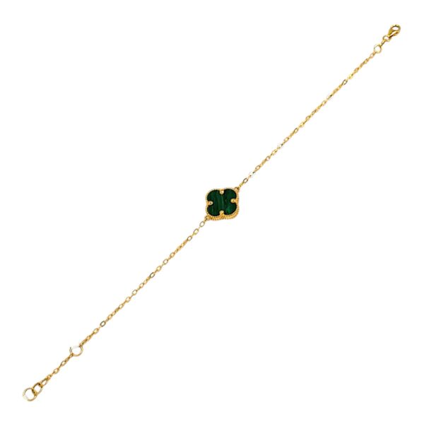 GREEN VAN CLEV BRACELET 21K