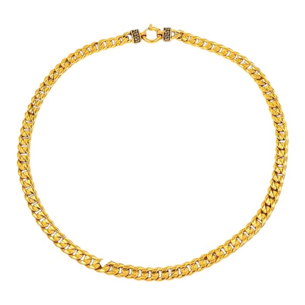 DOUBLE CHAIN NECKLACE 21K - Image 3
