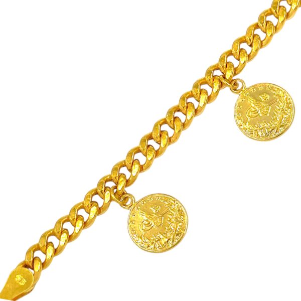 QUARTER COIN BRACELET 21K - Image 3