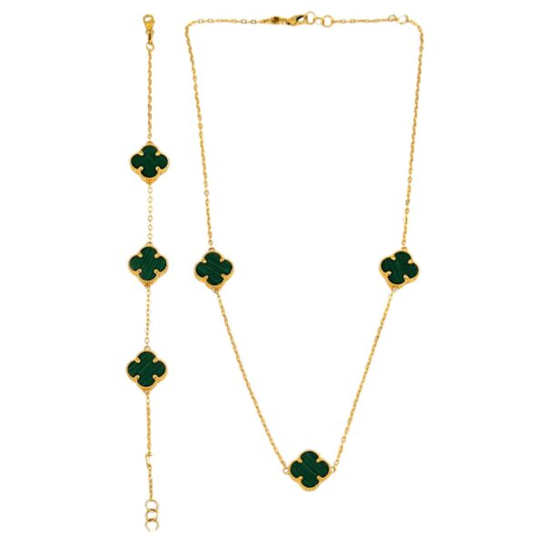 GREEN VAN CLEV SET 21K