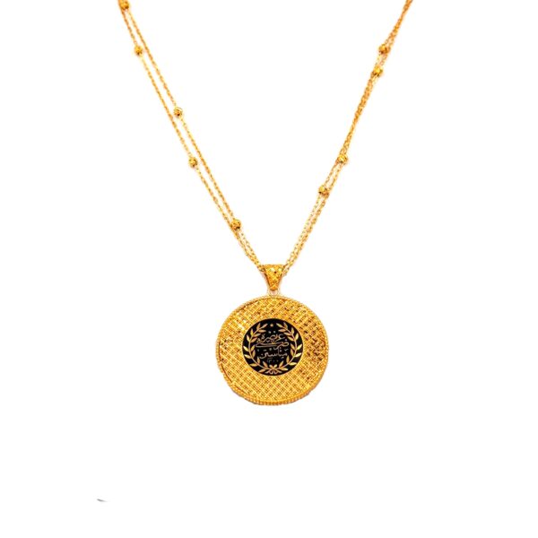 COIN NECKLACE 21K