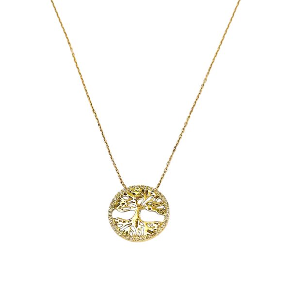 TREE OF LIFE NECKLACE 18k