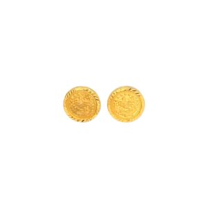 COIN EARRINGS 21k