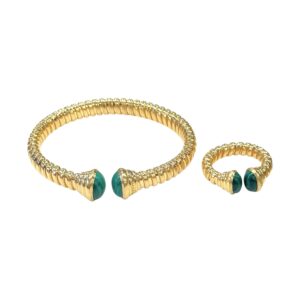 HIMO BRACELET & RING 18K
