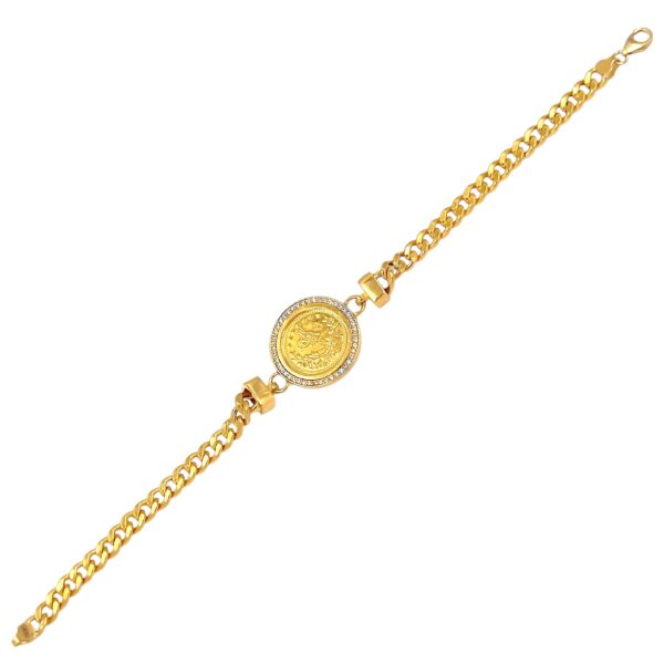 COIN BRACELET 21k