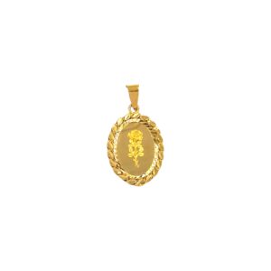 OUNCE PENDENT 21k