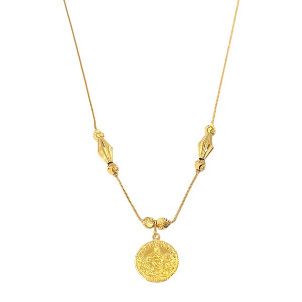 COIN NECKLACE 21k