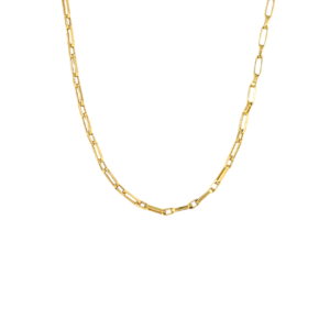 PAPER CLIP NECKLACE 18K
