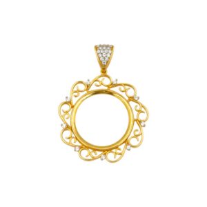 CINDERELLA COIN FRAME 21K