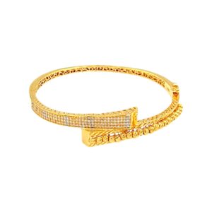 DORICA WITH STONES BRACELET 21K