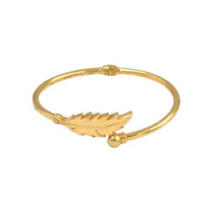 FEATHER BRACELET 21K