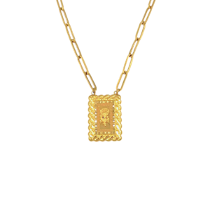 FAKE OUNCE NECKLACE 21K