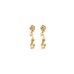 LEAFS EARRINGS 18K