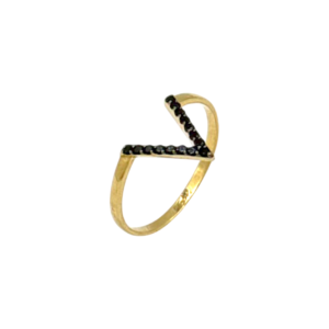 “V”RING 18K