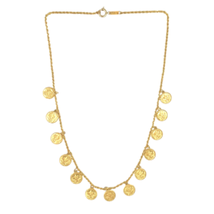 QUARTERS NECKLACE 18K