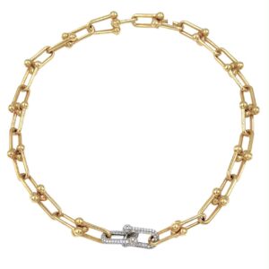 tiffany necklace 18k